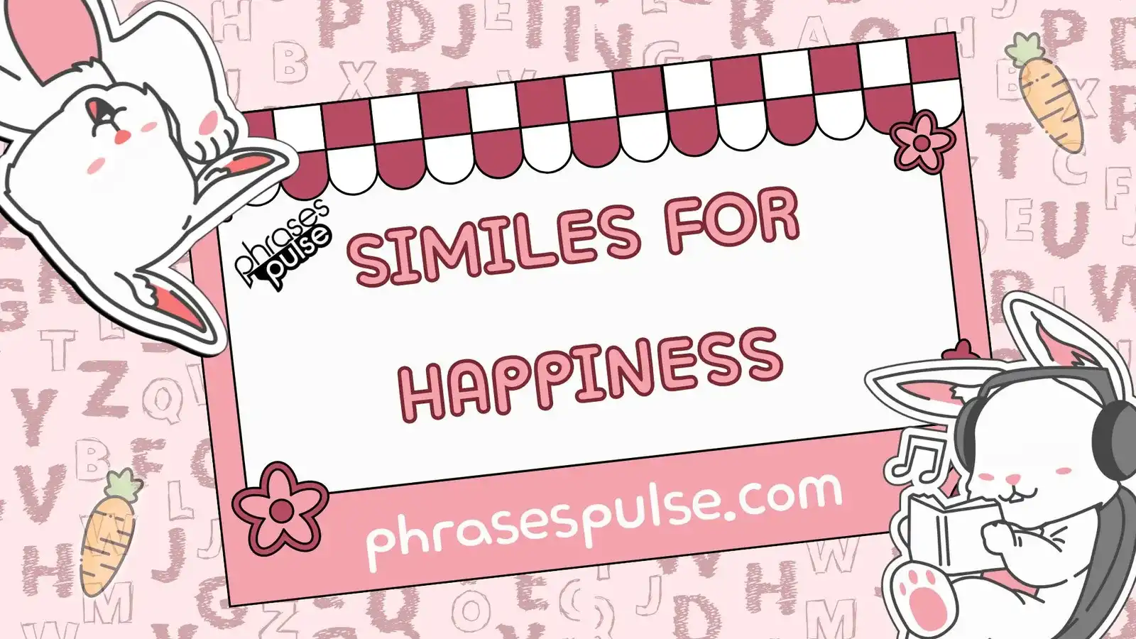 similes for happines