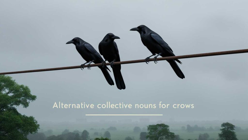 alternative-collective-nouns-for- crows