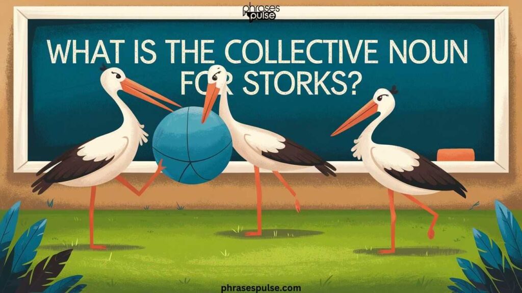 collective noun for storks