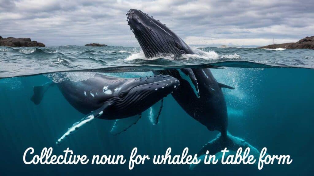 collective-noun-for-whales-in-table- form