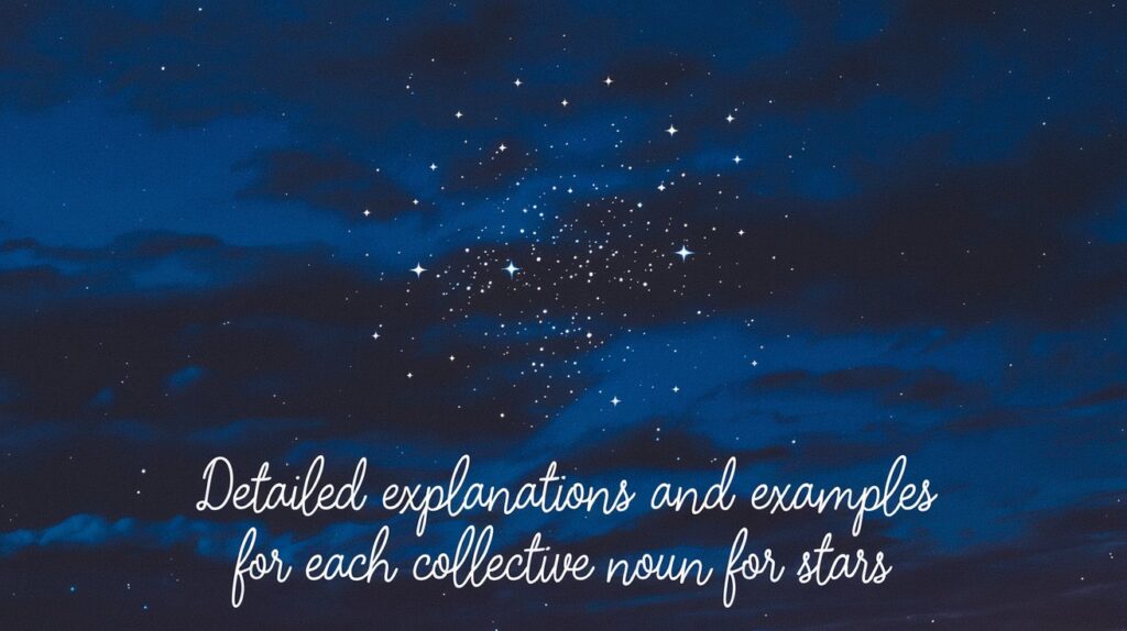 detailed-explanations-and- examples -for-each-collective-noun-for-stars