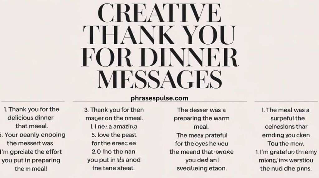 creative-thank -you -for- dinner- messages