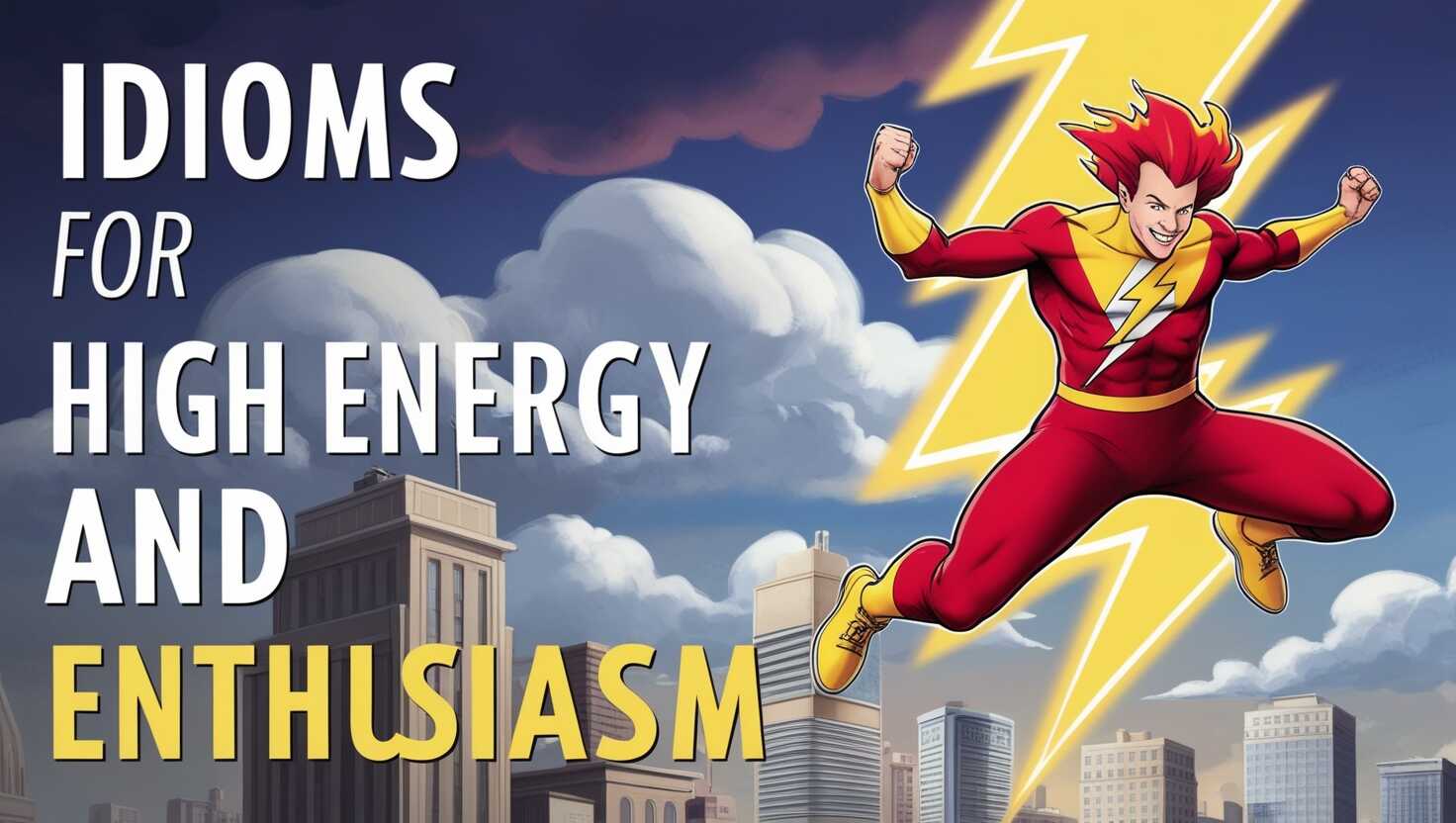 Enthusiastic Example Idioms for Excitement: Energize Your Language