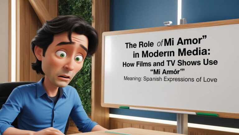 MEANING OF MI AMOR IN ENGLISH FROM A GUY visual data 7