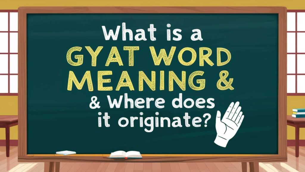 what-is-a-gYAT-word-meaning-&- where-does-it-originate?