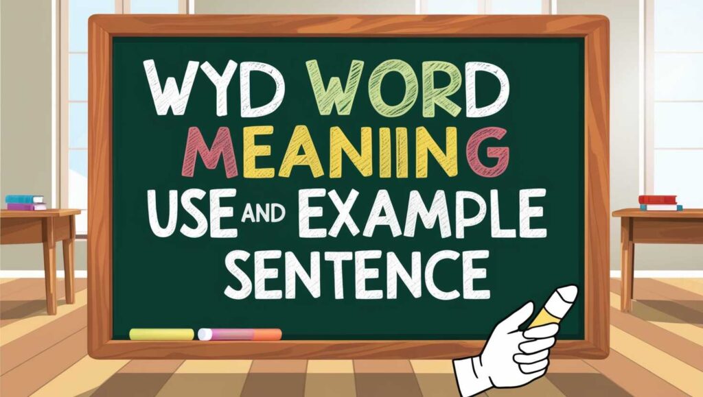 wYD-word-meaning-use-and- example-sentence