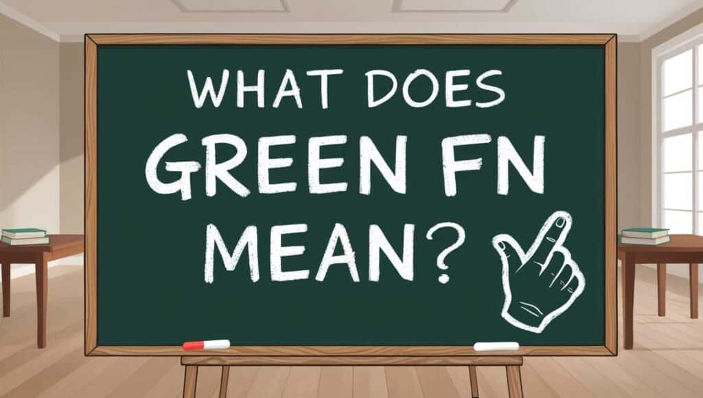 what-does-green-fn-mean?