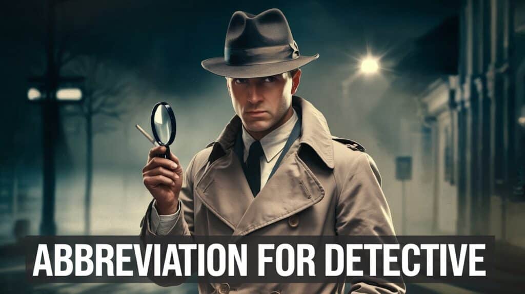 abbreviation-for-detective