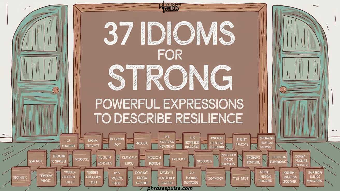 idioms for strong