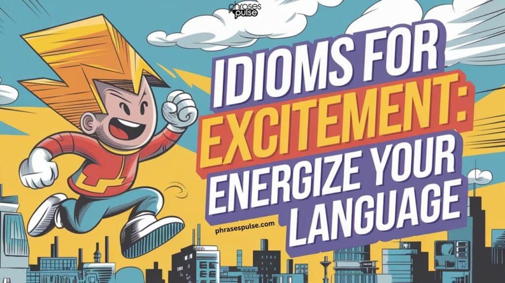 idioms for excitement