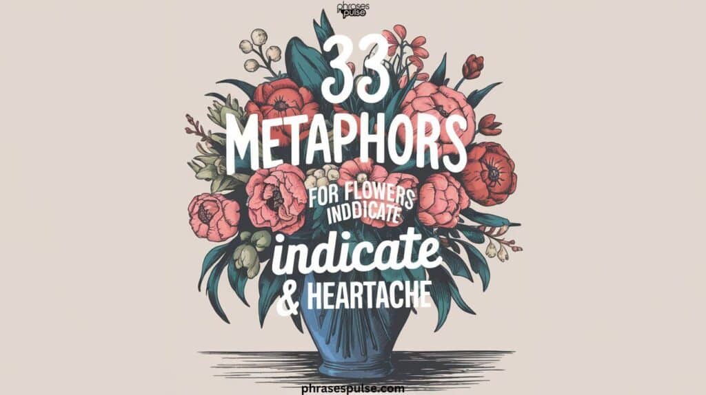 metaphors for flowers