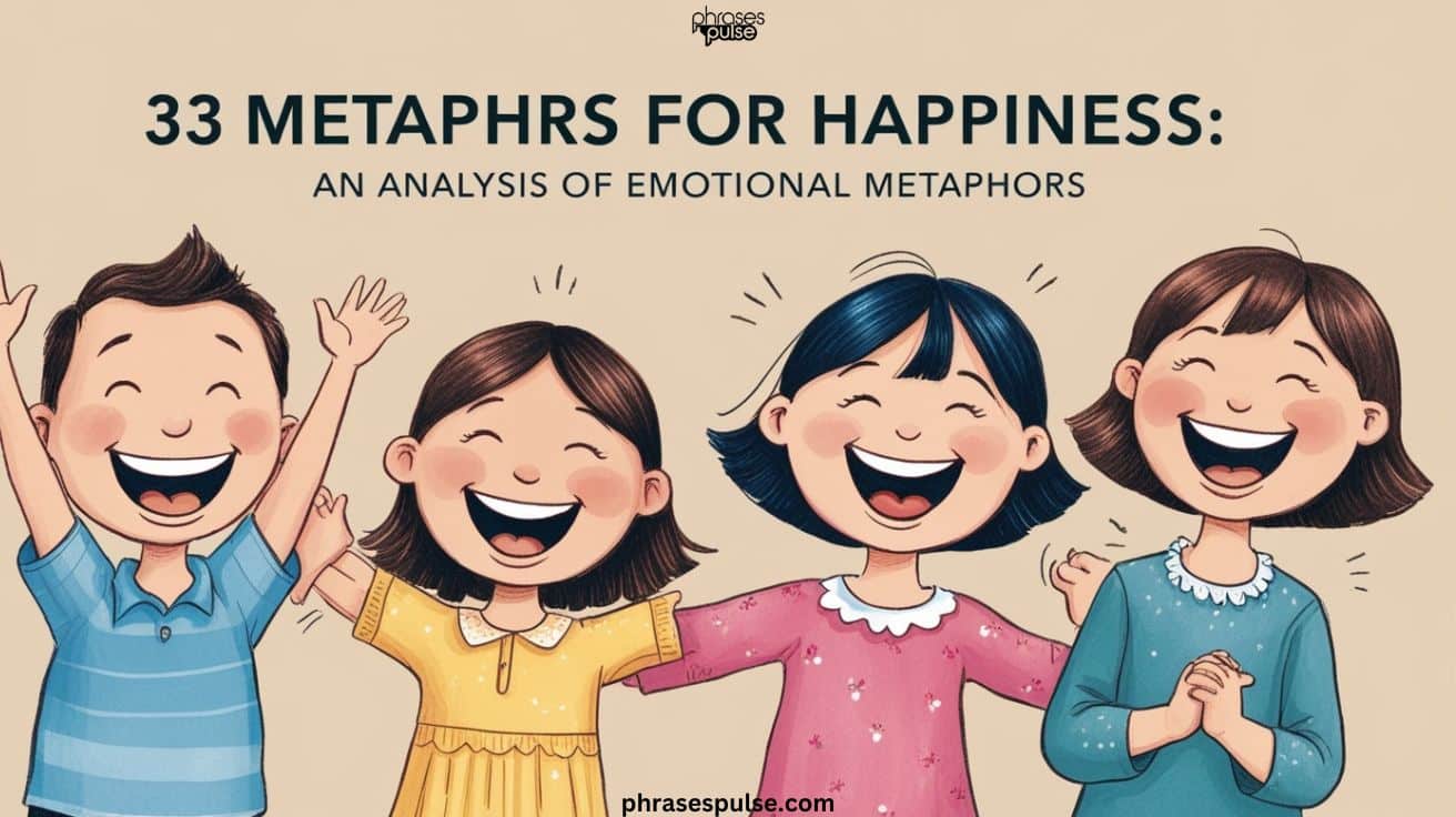 33 Metaphors for Happiness: An Analysis of Emotional Metaphors