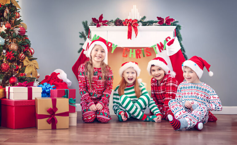 Matching Christmas PJs Make the Holidays